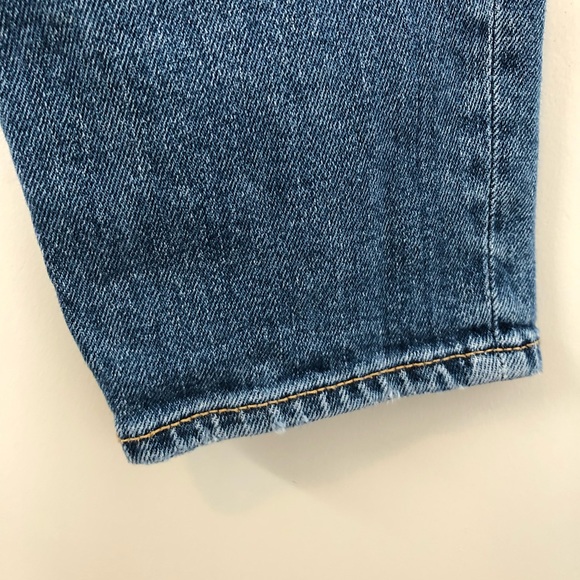 Old Navy dark blue ripped jeans. Size small. - Picture 5 of 6